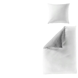 Bierbaum Renforce Bettwäsche - weiß - Materialmix - 135 cm - 1 cm | Möbel Kraft