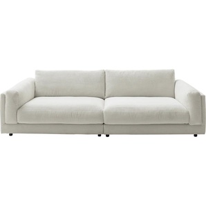 Big-Sofa 3C CANDY Karalis Sofas Gr. B/H/T: 294 cm x 85 cm x 150 cm, Cord, grau (hellgrau) XXL Sofas