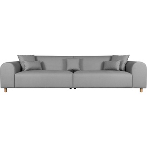 Big-Sofa ANDAS Svennis Sofas Gr. B/H/T: 314 cm x 83 cm x 98 cm, Filzoptik, grau (hellgrau) XXL Sofas