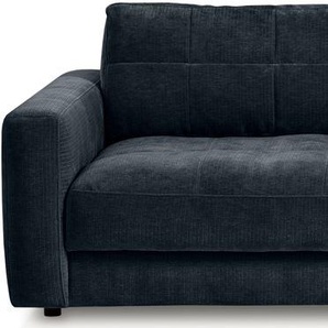 Big-Sofa BETYPE Be Comfy Sofas Gr. B/H/T: 264 cm x 84 cm x 111 cm, Breitcord, 264 cm x 111 cm (B x T), ohne Sitztiefenverstellung, blau (moonlight ocean) XXL Sofas