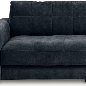 Big-Sofa BETYPE Be Comfy Sofas Gr. B/H/T: 264 cm x 84 cm x 126 cm, Breitcord, 264 cm x 126 cm (B x T), mit Sitztiefenverstellung, blau (moonlight ocean) XXL Sofas