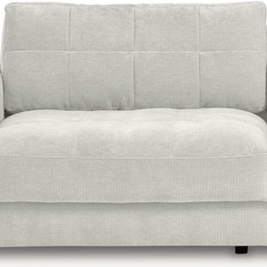 Big-Sofa BETYPE Be Comfy Sofas Gr. B/H/T: 264 cm x 84 cm x 126 cm, Breitcord, 264 cm x 126 cm (B x T), mit Sitztiefenverstellung, weiß (snow white) XXL Sofas