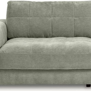 Big-Sofa BETYPE Be Comfy Sofas Gr. B/H/T: 264 cm x 84 cm x 126 cm, Breitcord, 264 cm x 126 cm (B x T), ohne Sitztiefenverstellung, grün (limestone) XXL Sofas