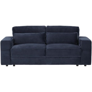 Big Sofa  Branna ¦ blau ¦ Maße (cm): B: 209 H: 89 T: 102