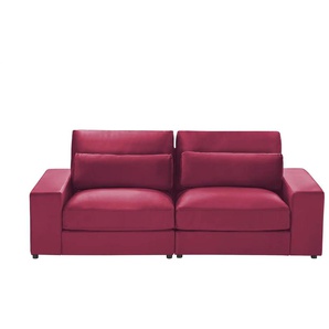Big Sofa  Branna ¦ rot ¦ Maße (cm): B: 232 H: 88 T: 120.0