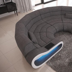 Big Sofa Concept Stoffbezug in Samt oder Webstoff