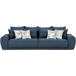 Big Sofa  Emma ¦ blau ¦ Maße (cm): B: 306 H: 83 T: 115