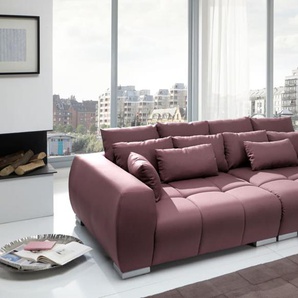 Big-Sofa Escape, bordeaux, inkl. Kissen