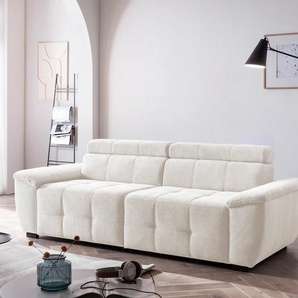Big-Sofa EXXPO - SOFA FASHION Exxpo MAVERICK Sofas Gr. B/H/T: 240 cm x 80 cm x 107 cm, Struktur weich, beige XXL Sofas