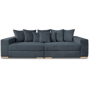 Big-Sofa GEPADE Adrian Sofas Gr. B/H/T: 275 cm x 93 cm x 100 cm, Cord, gleichschenklig, grau (dunkelgrau) XXL Sofas