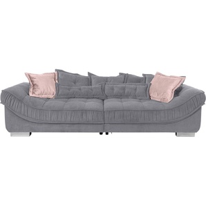 Big-Sofa INOSIGN Diwan Sofas Gr. B/H/T: 300 cm x 68 cm x 119 cm, Lu x us-Microfaser weich, grau XXL Sofas