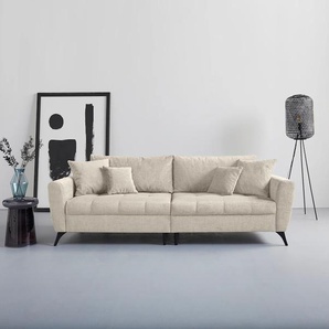 Big-Sofa INOSIGN Lörby Sofas Gr. B/H/T: 264 cm x 90 cm x 107 cm, Aqua Clean Pascha, Aqua Clean Pascha, beige (natur) XXL Sofas