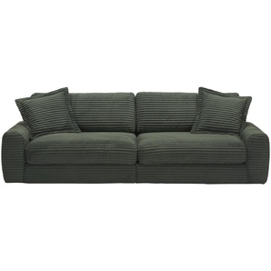 Big Sofa  Janice ¦ grün ¦ Maße (cm): B: 278 H: 89 T: 113
