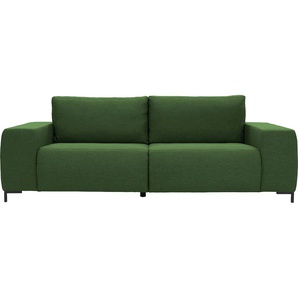 Big-Sofa LOOKS BY WOLFGANG JOOP Looks VI Sofas Gr. B/H/T: 242 cm x 87 cm x 88 cm, Feinstruktur, grün XXL Sofas