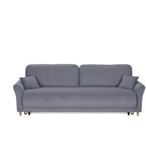 Big Sofa mit Funktion Malyn II - grau - Materialmix - 232 cm - 88 cm - cm 100,0 | Möbel Kraft