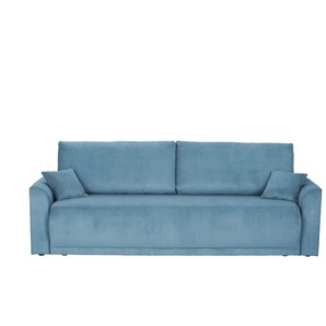 Big Sofa mit Funktion Malyn - türkis/petrol - Materialmix - 234 cm - 90 cm - cm 103,0 | Möbel Kraft