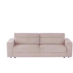 Big Sofa mit Schlaffunktion Branna - rosa/pink - Materialmix - 250 cm - 101 cm - cm 105,0 | Möbel Kraft