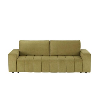 Big Sofa mit Schlaffunktion  Zoom ¦ grün ¦ Maße (cm): B: 247 H: 91 T: 111.0