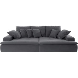 Big-Sofa MR. COUCH Haiti AC Sofas Gr. B/H/T: 260 cm x 85 cm x 142 cm, Aqua Clean Prestige, Mit Kaltschaum-Ohne Funktion, grau (stone) XXL Sofas wahlweise mit Kaltschaum (140kg BelastungSitz) und AquaClean-Stoff