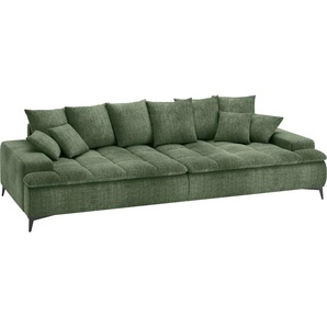 Big-Sofa MR. COUCH Haiti III, grün (dolce 11 grün), B:304cm H:91cm T:138cm, Dolce (100% Polyester), Sofas, Mit Kaltschaum, bis 140 kg belastbar, Topseller