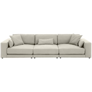 Big-Sofa OTTO PRODUCTS Grenette Sofas Gr. B/H/T: 317 cm x 77 cm x 102 cm, Baumwollmi, beige (natur) XXL Sofas