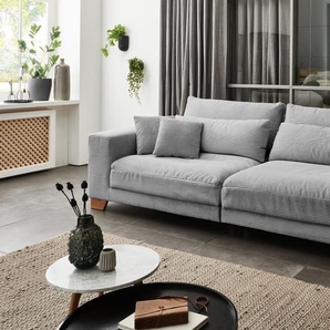 Big Sofa Play, grau, inkl. Kissen