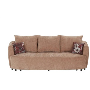 Big Sofa  Riselle ¦ rosa/pink ¦ Maße (cm): B: 237 H: 75 T: 107.0