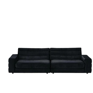 Big Sofa  Scarlatti ¦ schwarz ¦ Maße (cm): B: 296 H: 83 T: 125.0