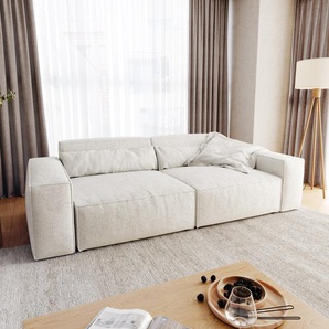 Big-Sofa Sirpio XL 270x130 cm Bouclé Creme-Weiß, Big Sofas
