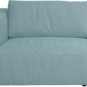 Big-Sofa TOM TAILOR HOME BIG CUBE STYLE Sofas Gr. B/H/T: 300 cm x 83 cm x 122 cm, Struktur fein TBO, blau (ice blue tbo 56) XXL Sofas Breite 300 cm