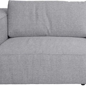 Big-Sofa TOM TAILOR HOME BIG CUBE STYLE Sofas Gr. B/H/T: 300 cm x 83 cm x 122 cm, Struktur fein TBO, grau (moody grey tbo 29) XXL Sofas