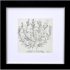Bild Der Baum, Holz, rechteckig, 60x60 cm, gerahmt, Bilder, Gerahmte Bilder