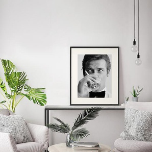 Bild JB drinking Rahmen: Massivholz Buche, lackiert Abdeckung: Plexiglas Multicolor 52 x 62cm