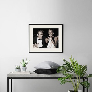 Bild Jimmy at the Club Rahmen: Massivholz Buche, lackiert Abdeckung: Plexiglas Multicolor 62 x 52cm