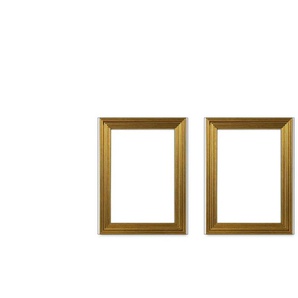 Bilderrahmen 10x15 cm 2er-Set - gold - Glas - 10 cm - 15 cm - cm 1,3 | Möbel Kraft
