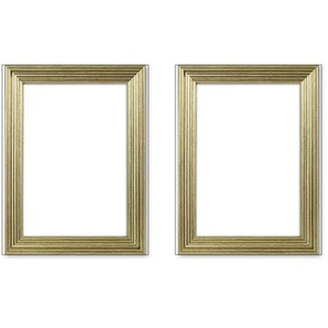 Bilderrahmen 10x15 cm 2er-Set - silber - Kunststoff - 10 cm - 15 cm - cm 1,3 | Möbel Kraft
