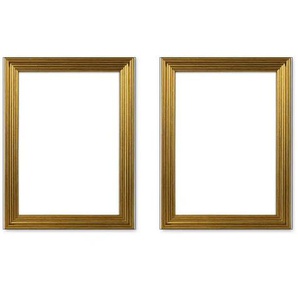 Bilderrahmen 13x18 cm 2er-Set - gold - Glas - 13 cm - 18 cm - cm 1,3 | Möbel Kraft