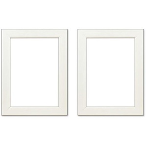 Bilderrahmen 13x18 cm, 2er-Set - weiß - Glas - 13 cm - 18 cm - 1,5 cm | Möbel Kraft