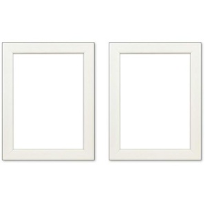 Bilderrahmen 15x20 cm, 2er-Set - weiß - Glas - 15 cm - 20 cm - 1,5 cm | Möbel Kraft