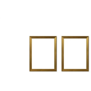 Bilderrahmen 18x24 cm 2er-Set - gold - Glas - 18 cm - 24 cm - cm 1,3 | Möbel Kraft