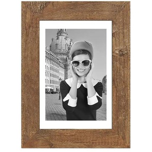 Bilderrahmen 21x30 cm Hollywood | braun | Holz | 26 cm | 35 cm | cm 1,5 |