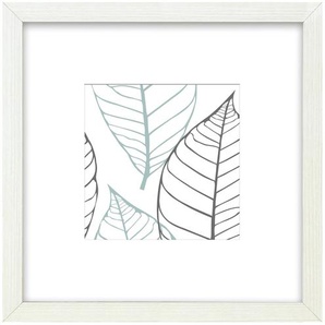 Bilderrahmen 23x23 cm  Iceland ¦ weiß ¦ Holzwerkstoff ¦ Maße (cm): B: 25 H: 25 T: 2.8