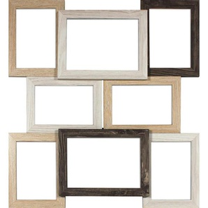 Bilderrahmen 45x49 5 cm   ¦ weiß ¦ Glas ¦ Maße (cm): B: 45 H: 49,5 T: 2.5