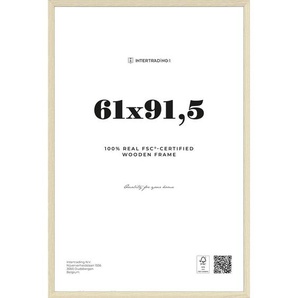 Bilderrahmen , Ahorn , 64.5x94.5x2.5 cm , FSC , Bilderrahmen, Bilderrahmen