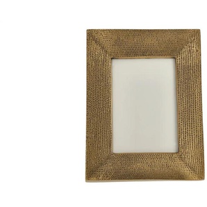 Bilderrahmen - gold - Materialmix - 16 cm - 21 cm | Möbel Kraft