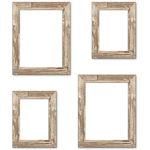 Bilderrahmen-Set   ¦ holzfarben ¦ Holz ¦ Maße (cm): B: 18 H: 24 T: 1.8