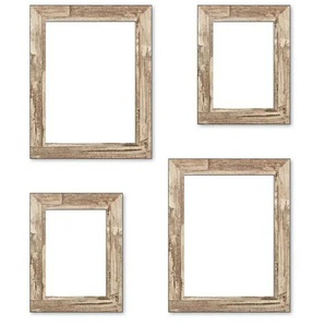Bilderrahmen-Set - holzfarben - Massivholz - 18 cm - 24 cm - cm 1,8 | Möbel Kraft