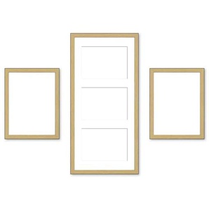 Bilderrahmen-Set - holzfarben - Kunststoff - 23 cm - 50 cm - cm 2,5 | Möbel Kraft