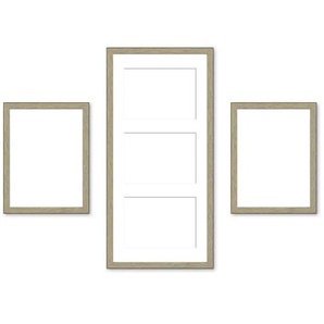 Bilderrahmen-Set - holzfarben - Kunststoff - 23 cm - 50 cm - cm 2,5 | Möbel Kraft