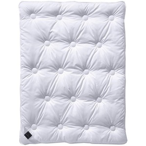 Billerbeck Babydecke 922 Washplus 95 Uno Junior, Weiß, Textil, Füllung: Polyester, Hohlfaser, 100 cm, für Hausstauballergiker geeignet, strapazierfähig, weich und anschmiegsam, formstabil, hygienisch, waschbar bis 95°C, Babyheimtextilien, Babybettwaren,